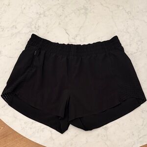 Athleta Women's Black Athletic Shorts Hustle 3”